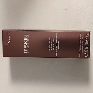 111 SKIN ROSE GOLD RADIANCE BOOSTER 20ML New Full Size